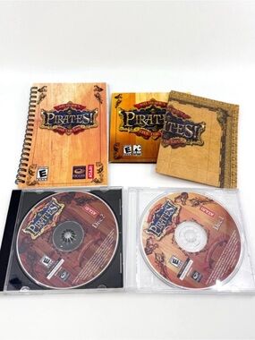 Sid Meier’s Pirates! Live the Life (2004 PC) with 2 Discs, Manual, & Map